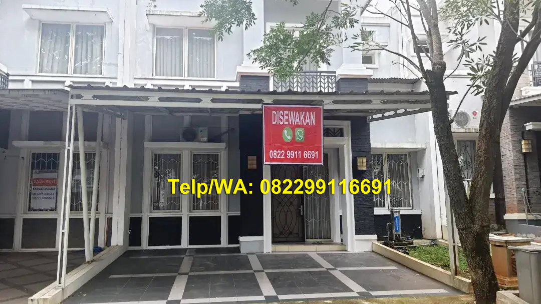 Rumah Disewakan di Lippo Cikarang Dekat Mall Lippo Cikarang, RS Siloam Lippo Cikarang, Gerbang Tol Bekasi Regency